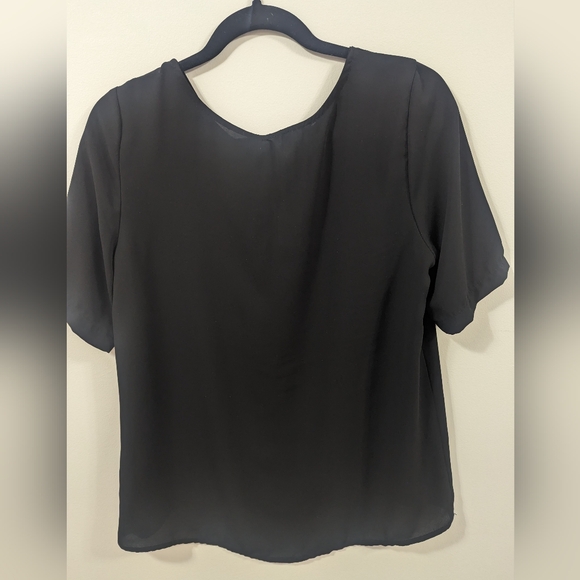 Maje black blouse - Picture 2 of 4